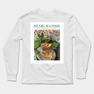 Poisson Rouge Henri Matisse  Exhibition poster Long Sleeve T-Shirt